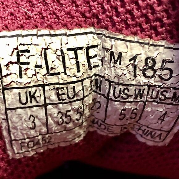 Womens INOV-8 F-Lite 185 Blue Running Shoes / Size 5.5 - Picture 10 of 10